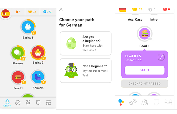 Duolingo - Phần mềm học tiếng anh cho người mới bắt đầu